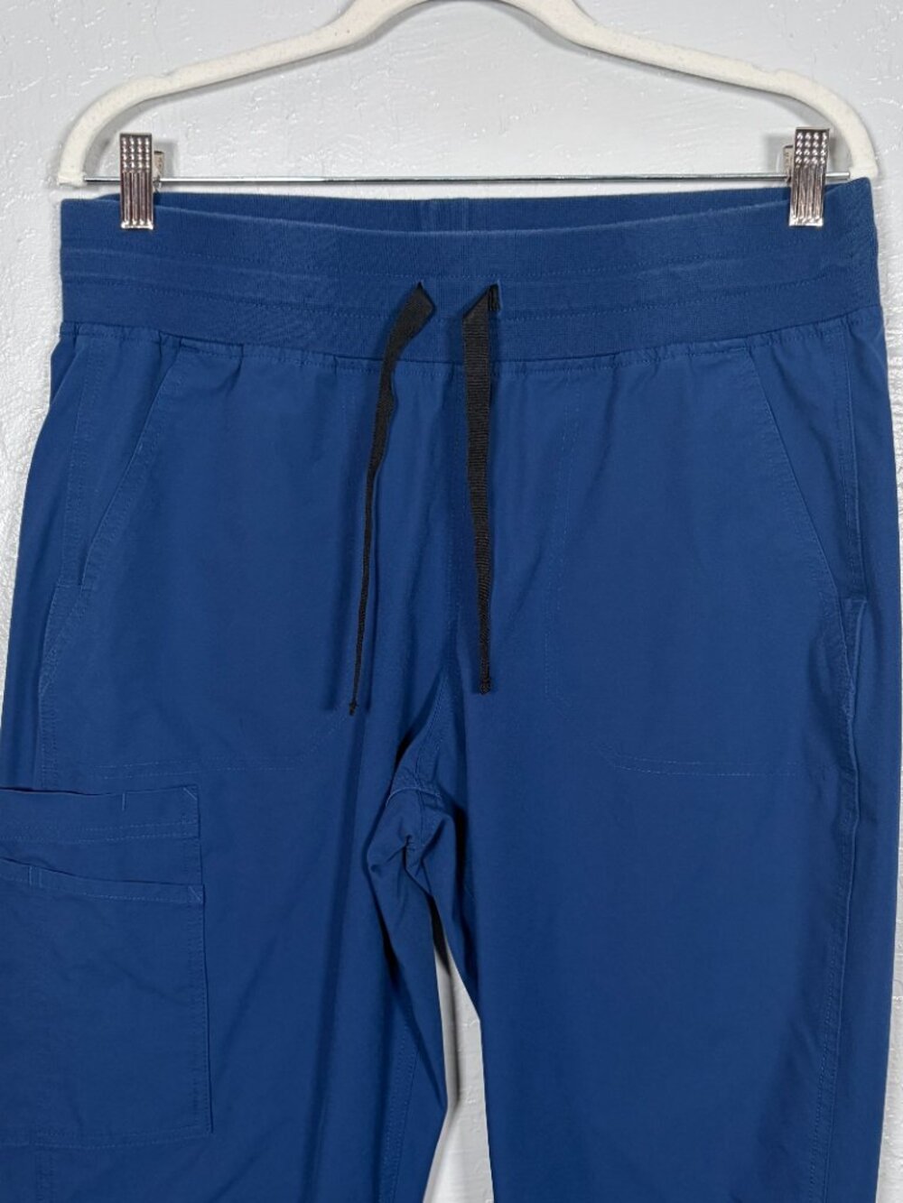 Carhartt Force Women L Navy Blue Essential Jogger Scrub Pants Medical Nurse - Picture 3 of 7